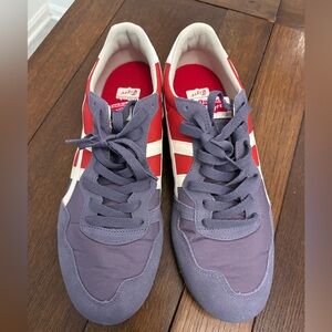 Onitsuka Tiger Serrano Greyish Purple and Red Men’s US Size 10